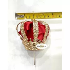 Coroa Grande Dourada Maciça Para Nossa Senhora 60/100cm 
