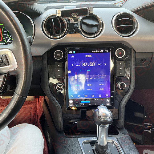 Auto Estereo Para Ford Mustang 2014-2019 Tesla Style 9.7' Cp Foto 4