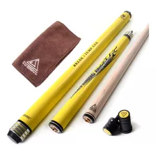 Cuesoul Fire Break/jump Cue Amarillo 58 Pulgadas Con Punta D