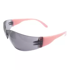 Erb Lucy - Gafas De Seguridad, Patillas Rosadas/lentes Ahu.