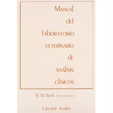 Manual Del Laboratorio Veterinario De Analisis Clinicos