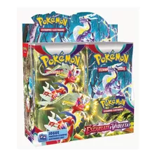 Booster Pokémon Escarlate E Violeta Com 36 Pacotinhos Copag