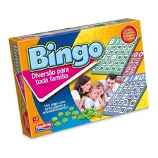 Bingo Infantil Brinquedo C/ 10 Cartelas+75 Pedras Numéricas