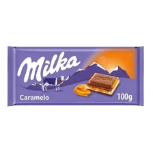 Milka Caramel Chocolate & Caramelo Cremoso Importado