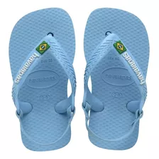 Chinelo Sandália Infantil Havaianas Baby Brasil Confortável 