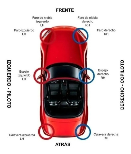 Faro Jetta A2 1988 1989 1990 1991 1992 Derecho Rayado Foto 3