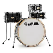 Batería Acústica Yamaha Stage Custom Hip R Black Sbp0f4 Hrb Color Raven Black