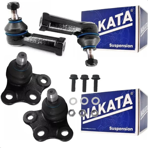 Kit Terminal E Pivo Direção Corsa 2002 A 2012 Maxx Nakata