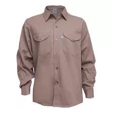 Camisa De Trabajo Ombu Talle 36 Al 48 100% Algodón Original