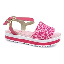 Sandalia Kids Menina 2305.1512 Molekinha (42) - Pink