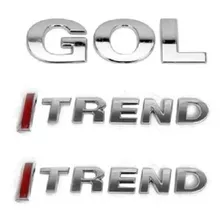 Kit Emblemas Gol Itrend (2) I-trend G5 G6 Vw + Brinde