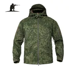 Campera Tactica Militar Caza Montaña Aventura Camo Ruso 