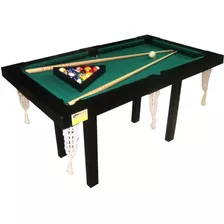 Pool Mini + Accesorios + Tapa Ping Pong Comedor Negra + Accs