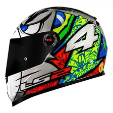 Capacete Ls2 Ff358 Classic Alex Barros Prata (62)