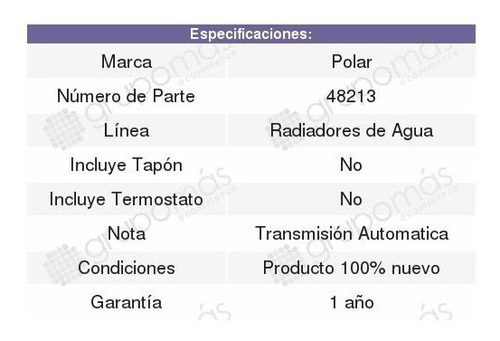 Radiador Agua Honda Accord V6 3.0l 2003-2007 Foto 2