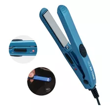 Mini Prancha Titanium Azul Bivolt Mq Professional