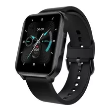 Smartwatch Lenovo S2 Pro 1.69 Caja Negra, Malla Negra De Silicona