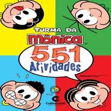 Livro Turma Da Mônica 551 Atividades 368 Páginas - 129179