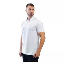 Camiseta Polo Bonita Ótima Qualidade Branco-pronta Entrega