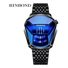 Binbond Locomotora Trend - Reloj De Cuarzo Impermeable