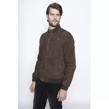 Chaqueta Cenital Leather Marrón Fw2024 New Man