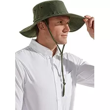 Coolibar Upf 50+ Sombrero De Pescador De Algodón Charlie Par