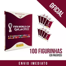 Álbum Copa Do Mundo Qatar 2022 + 100 Figurinhas