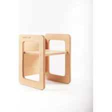 Silla Cubo - Madera - Método Montessori