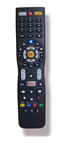 Control Remoto Izzi + Pilas Incluidas Con Botón  Netflix