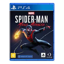 Spider-man Miles Morales Playstation 4 Midia Fisica