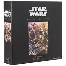 Star Wars - Colección De Bellas Artes - Boba Fett - Rompecab