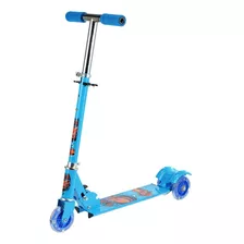 Patinete Infantil Resistente Com 3 Rodas Para Menino Azul