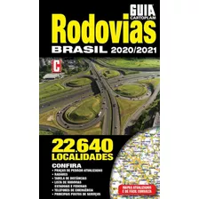 Guia Cartoplam Rodovias Brasil 2020/2021 (português) Espiral