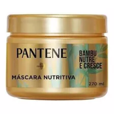 Máscara Pantene Nutritiva Bambu Nutre E Cresce - 270ml