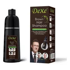 Shampoo Tinte Cafe Instantáneo 10 Min Sin Sal Shampo 400 Ml