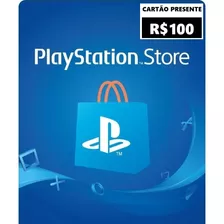 Sony Cartão Playstation Store 100 Reais Psn Giftcard 100