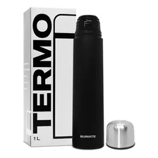 Termo Sumate 1 Litro Acero Inoxidable Tapon Cebador