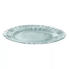 Plato Fuente Bandeja Posa Apoya Torta Wheaton Crystal Hsk Color Plateado