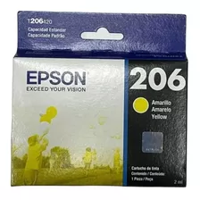 Cartucho De Tinta Epson 206 Amarillo Amarelo