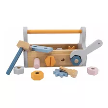 Caja Heramientas Madera Juego Didáctico Polarb Cadaques Kids