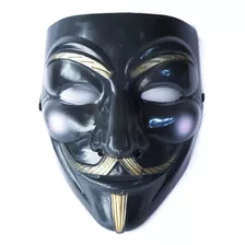 Mascara Anonymous V For Vendetta Black Mask Cosplay