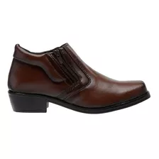 Botas Masculina Cano Curto Sapato Social Preto E Marrom