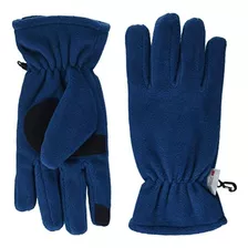 Essentials - Guantes De Forro Polar Para Hombre, Color Azul 