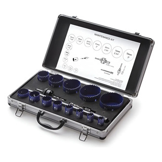 Set Mechas Copa Metal Madera Plastico Bremen 16pz Cod 6672
