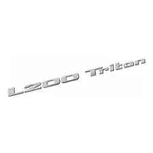 Adesivo L200 Triton Tampa Traseira Resinado -2012 A 2016