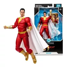 Action Figure Boneco Shazam Fúria Dos Deuses Mcfarlane Toys