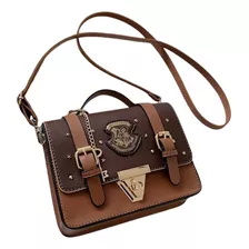 Bolsa Mariconera Cross Body Mujer Harry Potter Asa Cafe F