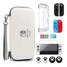 Estuche Protector Y Bolsa De Almacenamiento Para Switch Oled