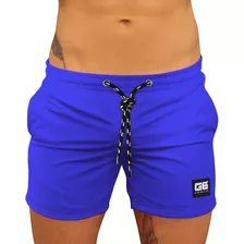 Short De Baño Malla Hombre Con Bolsillos Secado Rápido G6