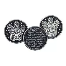 Monedas De Colección Guardian Angel Prayer Pocket Token - 